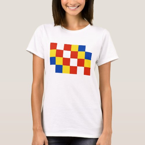 Antwerp province flag Belgium country T_Shirt