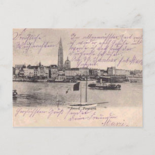 Antwerp, replica card c. 1900