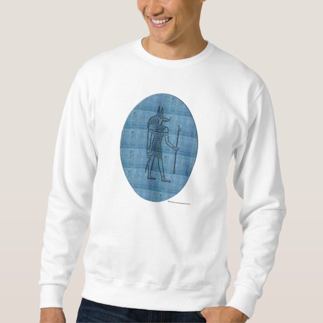 Anubis Amulet Men's Long Sleeve Shirt (Front)