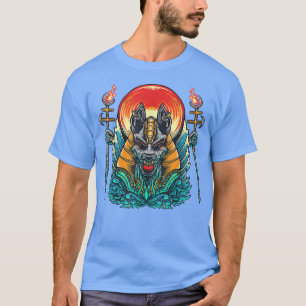 Anubis Ancient Egyptian God Of The Dead Egypt Anp T-Shirt