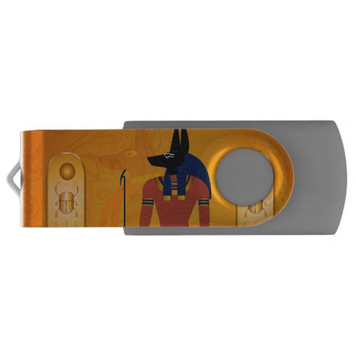 Anubis ancient Egyptian god USB Flash Drive