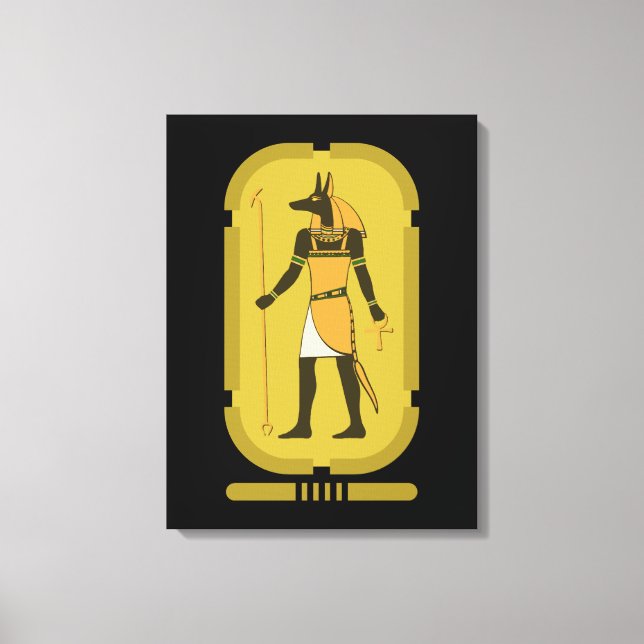 Anubis Canvas Print (Front)