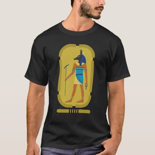 Anubis Egyptian God Of Mummification T_Shirt