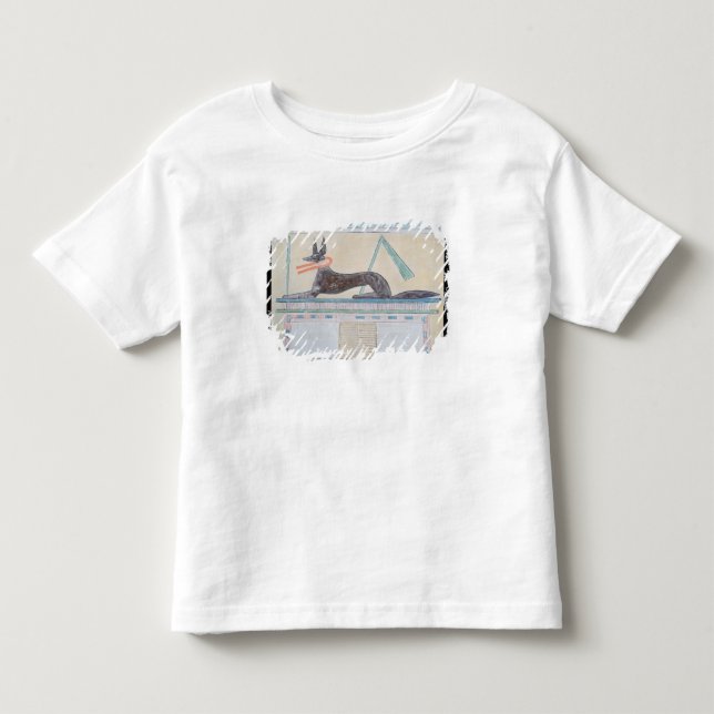Anubis, Egyptian god of the dead Toddler T-shirt (Front)
