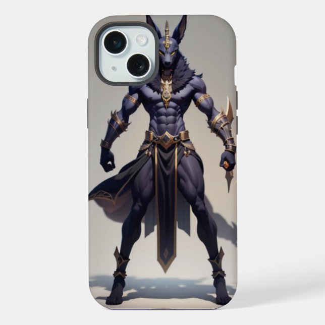 Anubis exclusive design for your iphone case (Back)