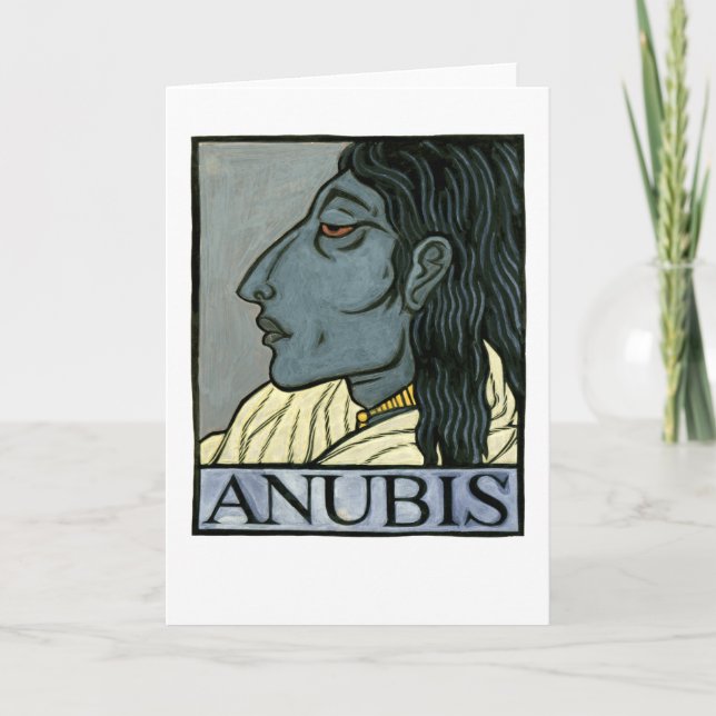 Anubis Greeting Card (Front)