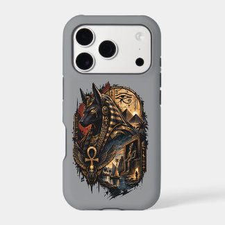 Anubis: Guardian of the Pharaohs | Egyptian Art Ph iPhone 17 Pro Case
