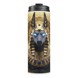 Anubis Jackal Thermal Mug | Ancient Egyptian God T