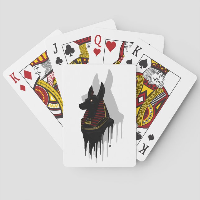 Anubis Poker Cards (Back)