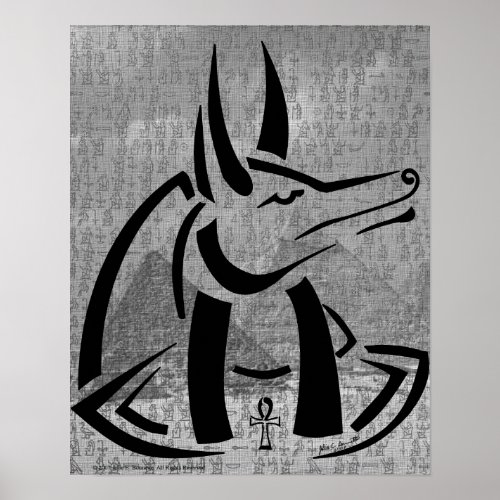 Anubis Print