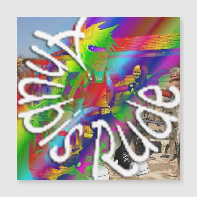 Anubis Rude Magnet Large (Front)