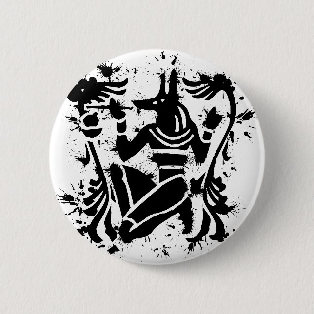 ANUBIS STAMP BUTTON (Front)