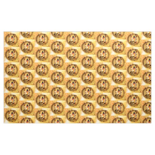 Anubis the egyptian god fabric