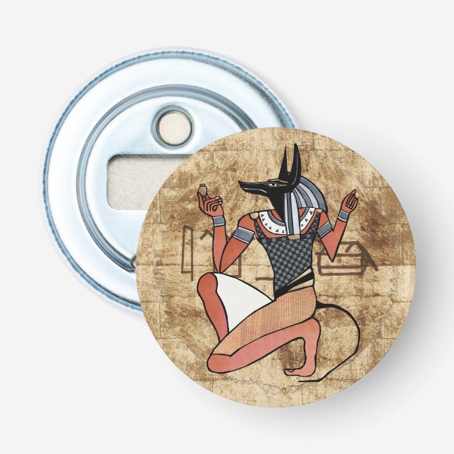 Anubis The Guardian Egyptian Bottle Opener (Front)