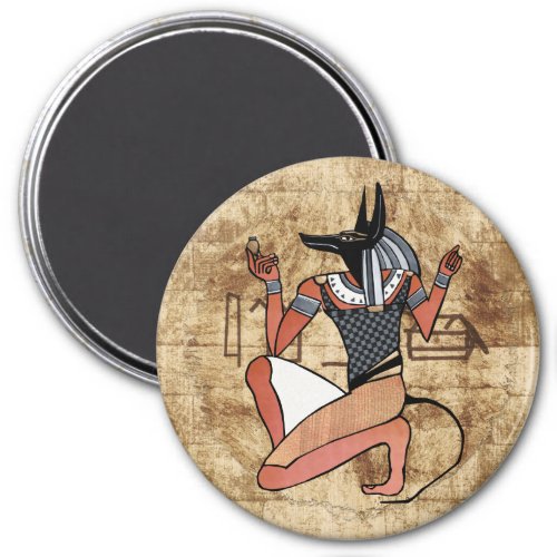 Anubis The Guardian Egyptian Magnet