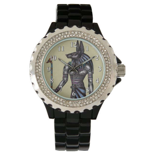 Anubis Egyptian God Art 2 Stylish Rare Quality Wrist Watch | eBay