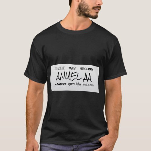 ANUEL AA LYRICS   T_Shirt