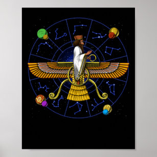 Anunnaki Alien God Poster