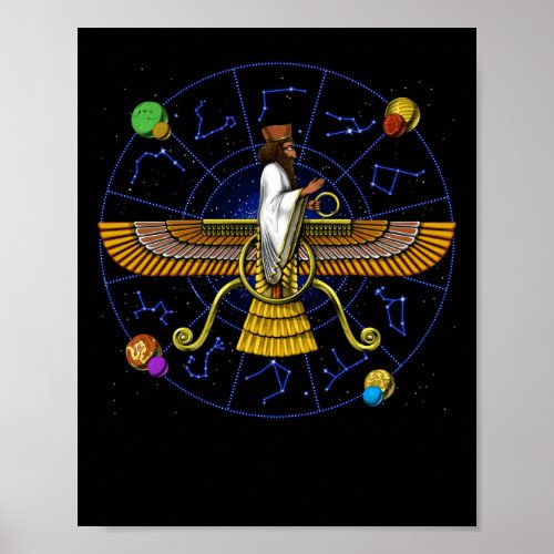 Anunnaki Alien God Poster