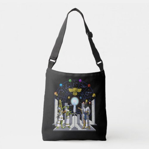 Anunnaki Aliens Crossbody Bag