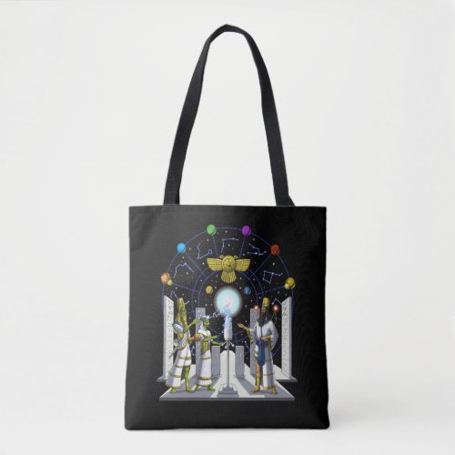 Anunnaki Aliens Tote Bag