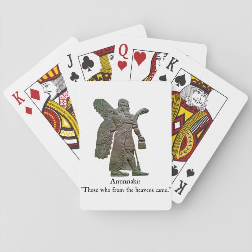 Anunnaki Ancient Aliens Poker Cards