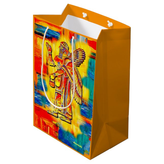 Anunnaki Artwork Gift Bag (Back Angled)