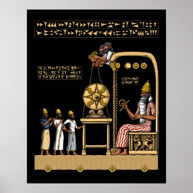 Anunnaki Gods Poster (Front)