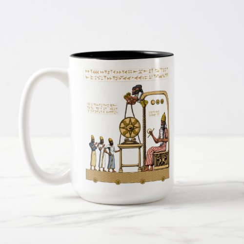 Anunnaki Gods Two_Tone Coffee Mug