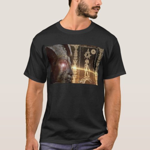 Anunnaki_ra_sun_god_egyptian_masons_nephilim_gods_ T_Shirt