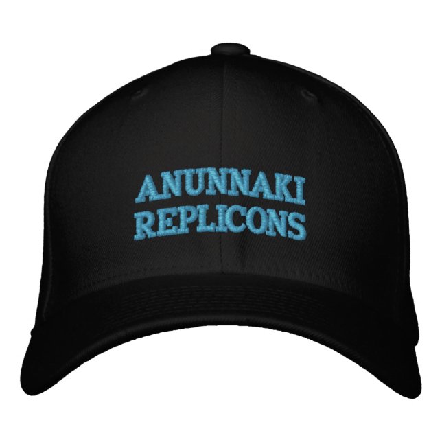 ANUNNAKI REPLICONS EMBROIDERED BASEBALL HAT (Front)