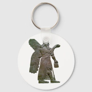 Anunnuki Ancient Sumerian Alien Extraterrestrial Keychain