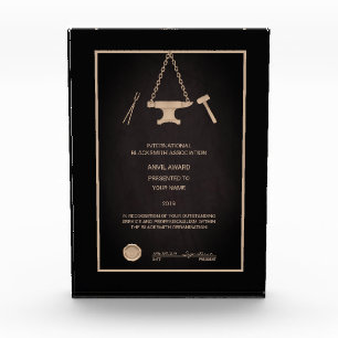 Anvil Acrylic Award