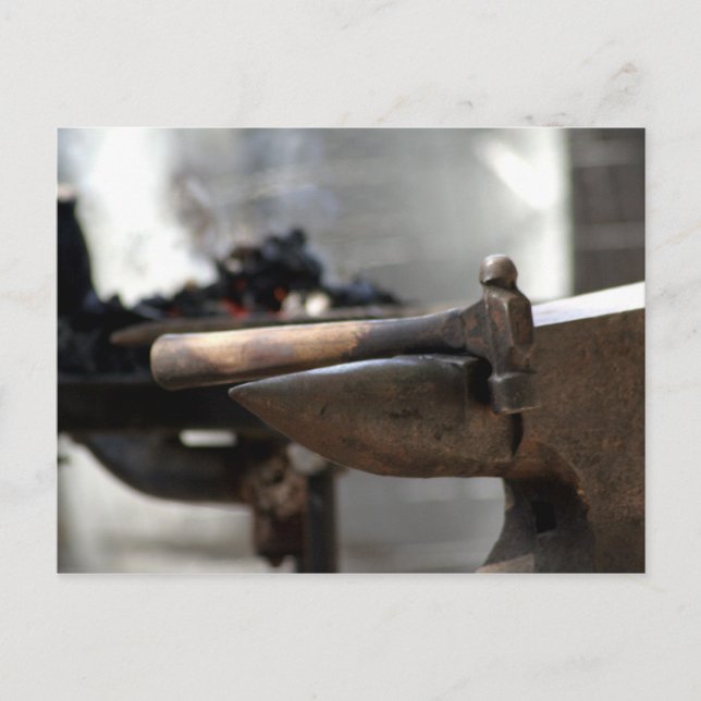 Anvil And Hammer Postcard (Front)