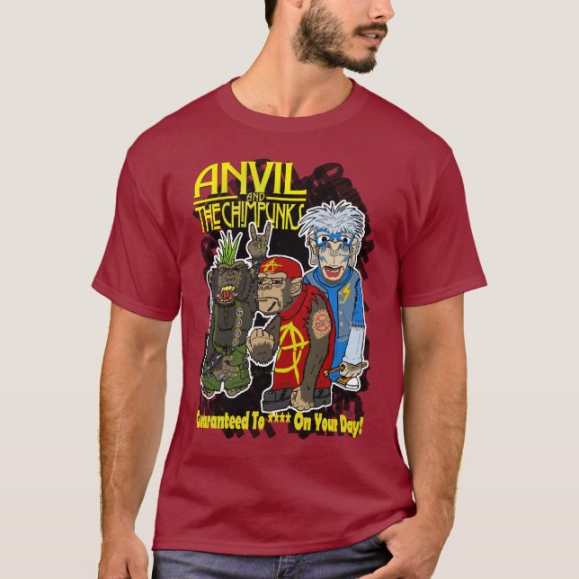 Anvil and the Chimpunks T-Shirt (Front)