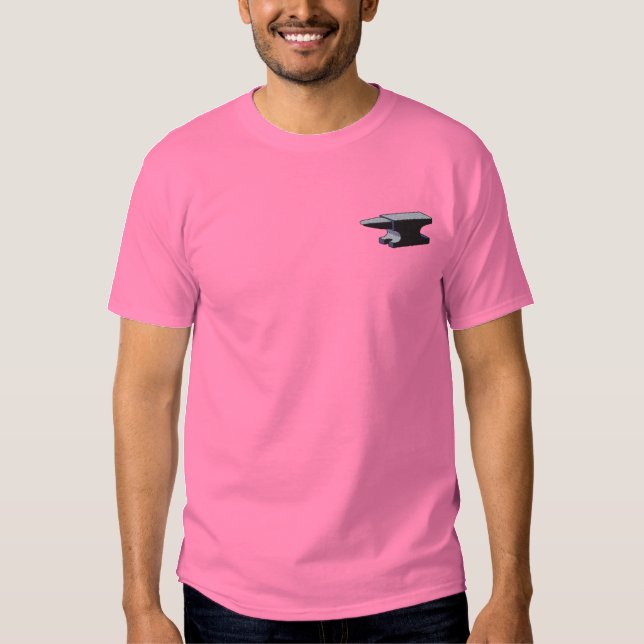 Anvil Embroidered T-Shirt (Front)