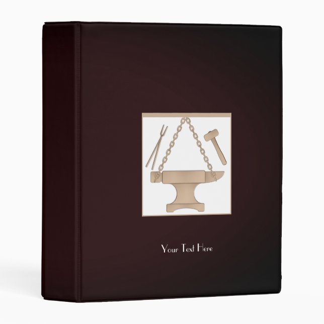 Anvil Mini Binder (Front/Spine)