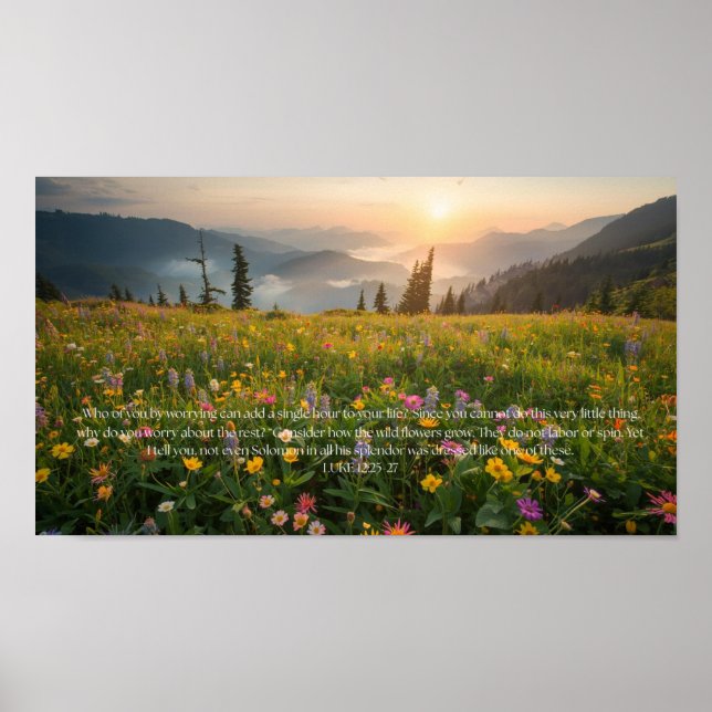 Anxiety and Worry Inspirational Words of Wisdom  Poster (Front)