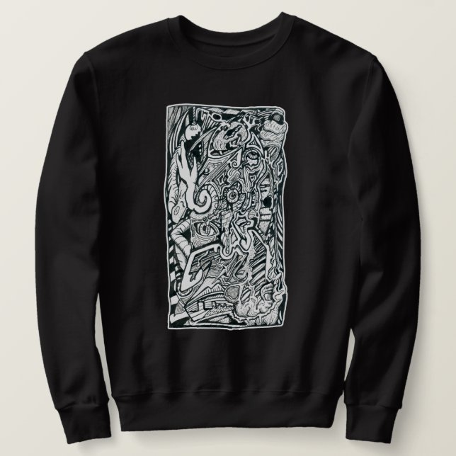 Anxiety Attack by Brian Benson, Sweatshirt (Design Front)