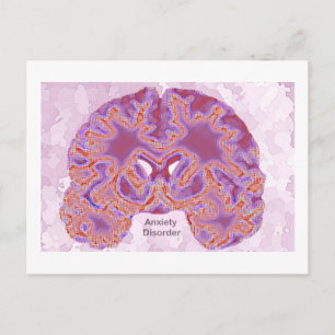 Anxiety Disorder Postcard