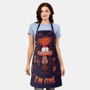 Anxiety "I'm Fine" Apron