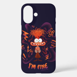 Anxiety &quot;I&#39;m Fine&quot; iPhone 16 Case