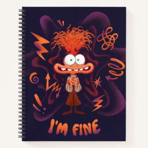 Anxiety "I'm Fine" Notebook
