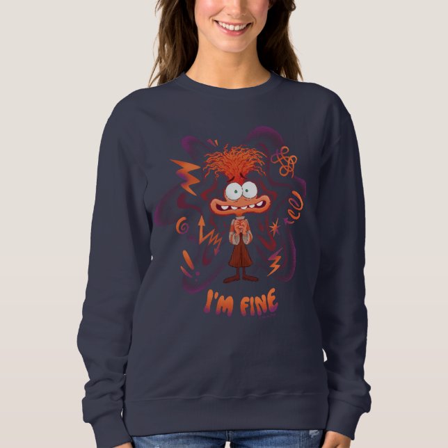 Anxiety "I'm Fine" Sweatshirt (Front)
