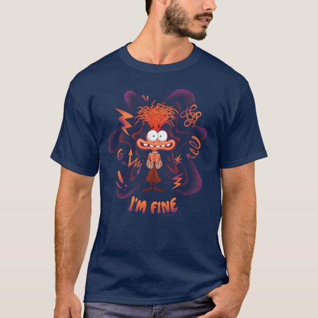 Anxiety "I'm Fine" T-Shirt (Front)