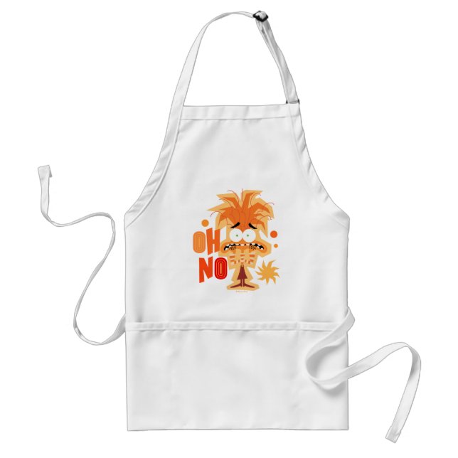 Anxiety "Oh No" Adult Apron (Front)
