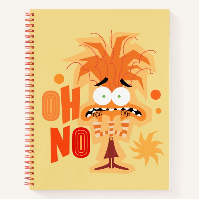 Anxiety "Oh No" Notebook (Front)
