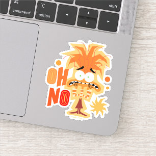 Anxiety "Oh No" Sticker