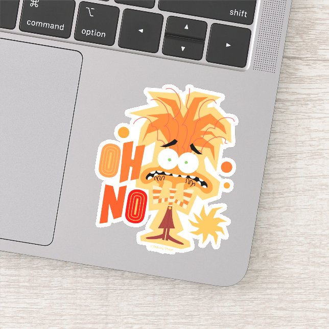 Anxiety "Oh No" Sticker (Detail)