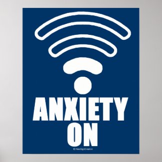 Anxiety on poster